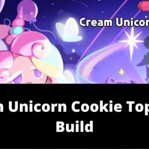 Cream Unicorn Cookie Toppings Build for Cookie Run Kingdom