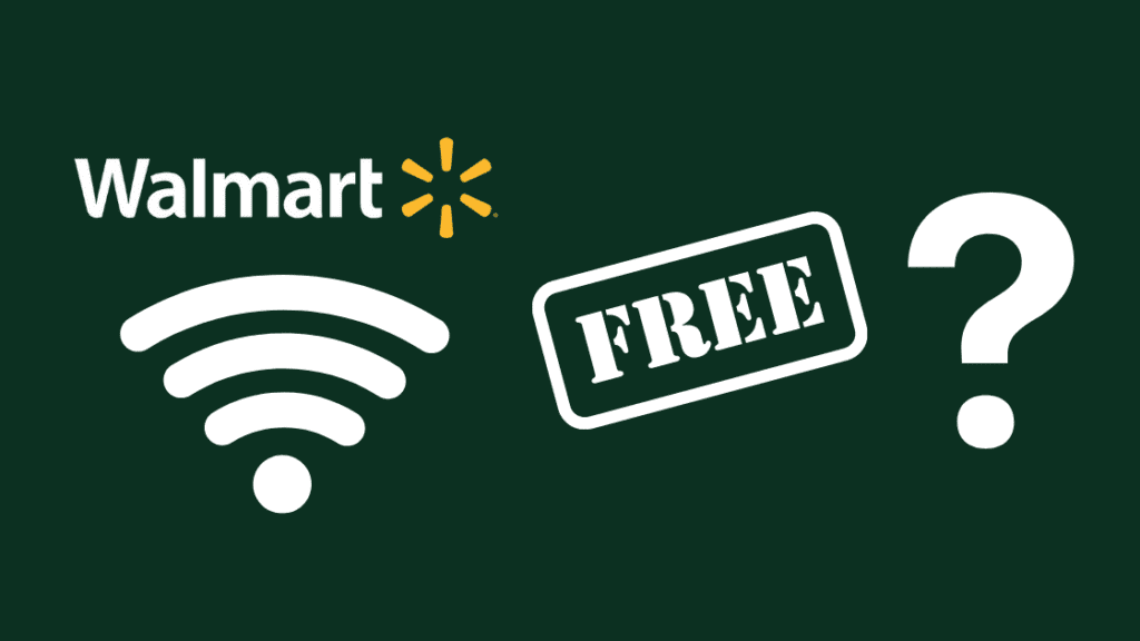 Connecting to Walmart Wi-Fi