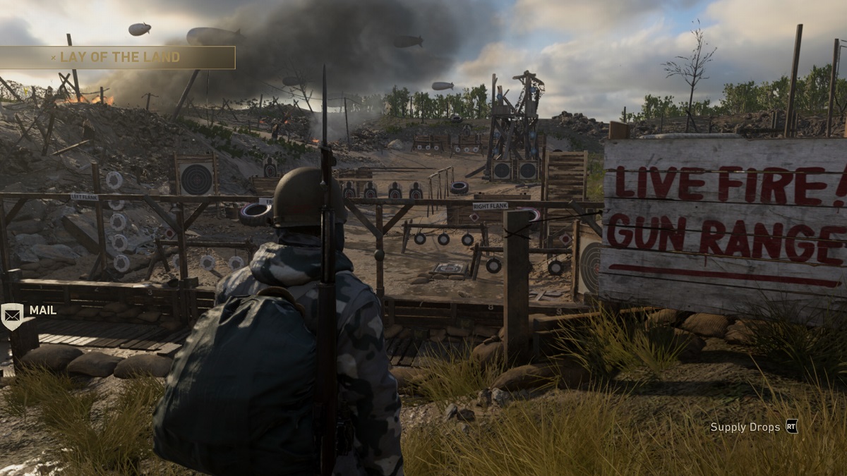Call of Duty: WW2 Headquarters guide - Firing Range