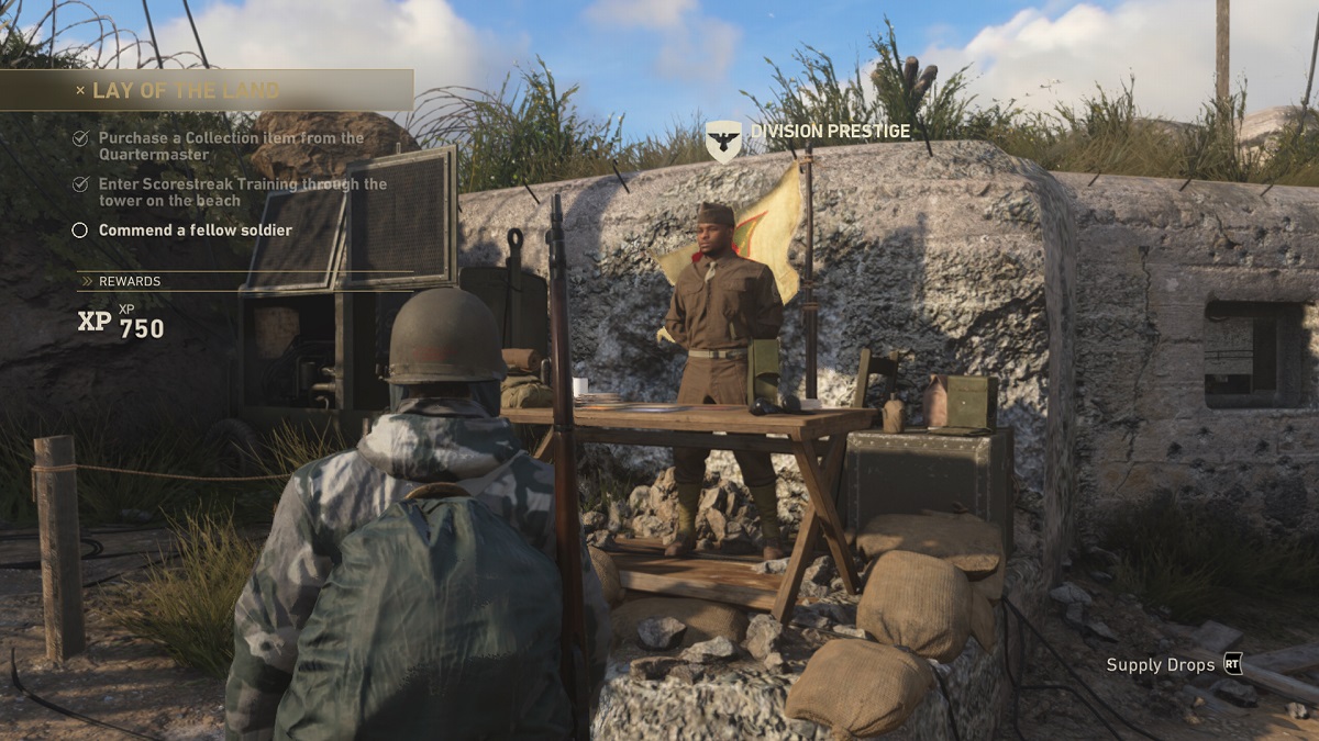 Call of Duty: WW2 Headquarters guide - Division Prestige
