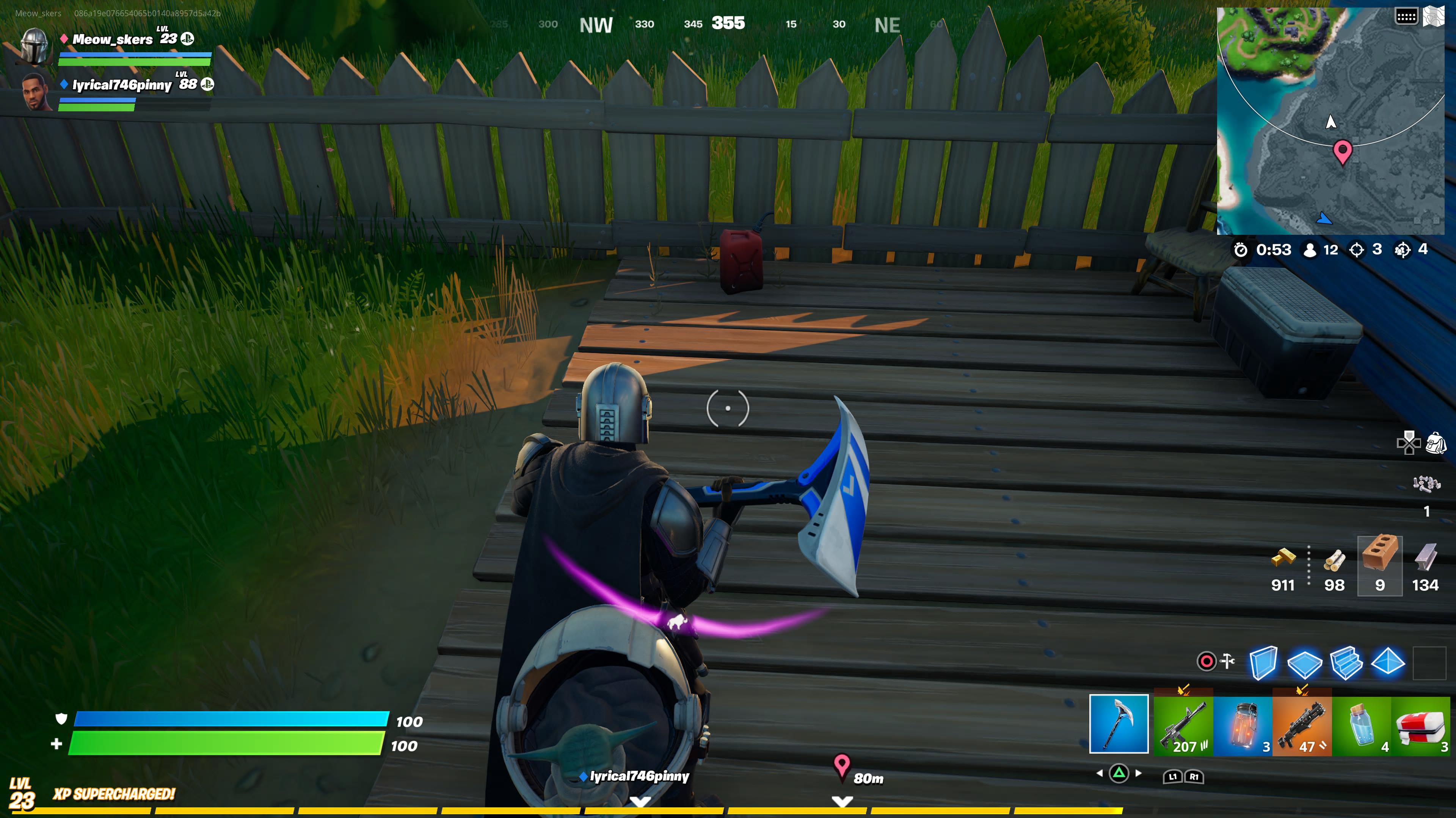 Gas canister in Fortnite.