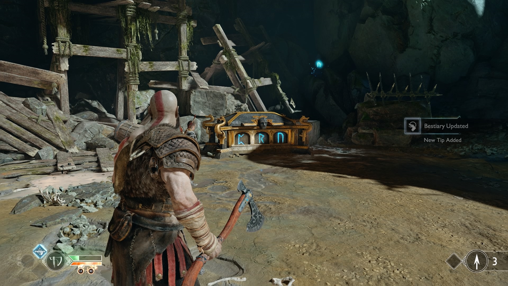 god of war nornir chests collectibles guide 2 temple