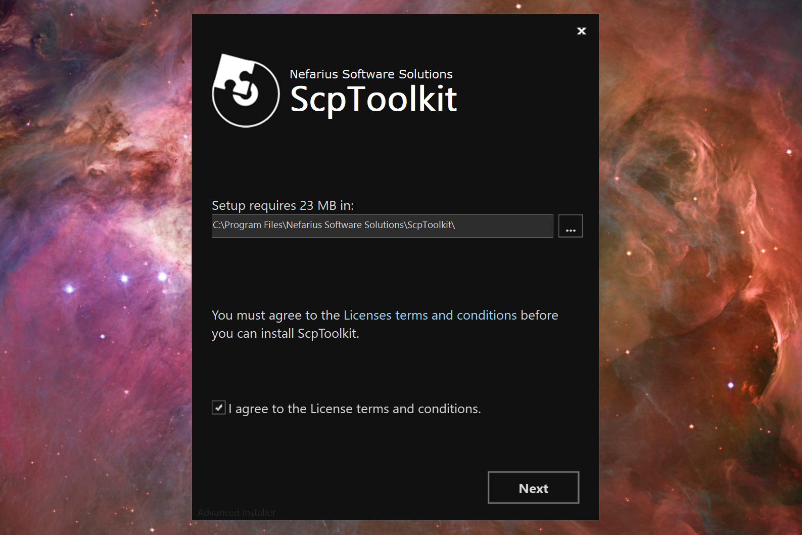 Install ScpToolkit