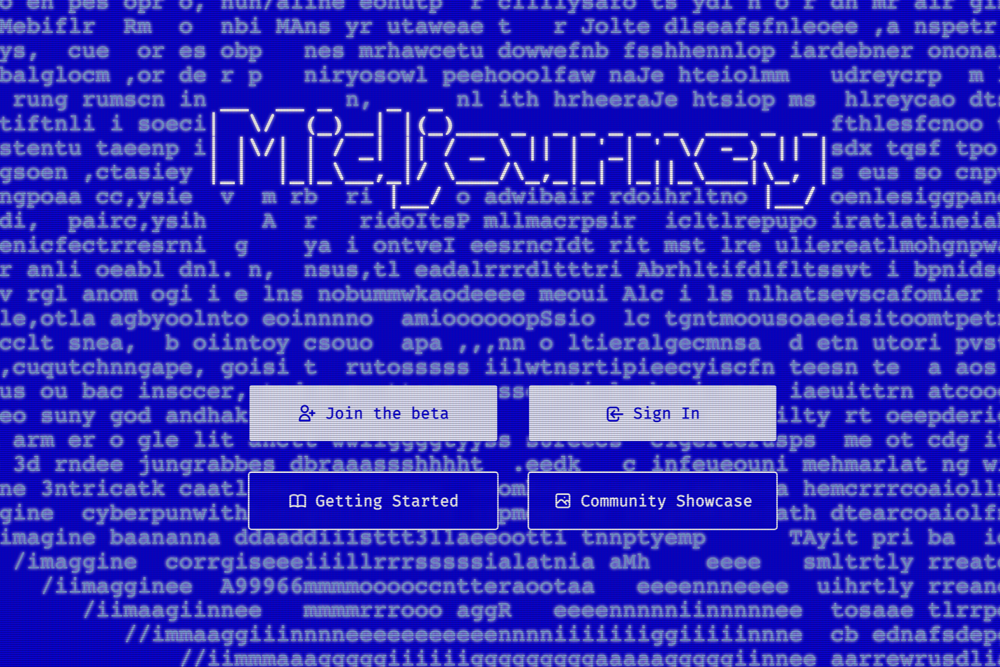Midjourney Join the Beta.