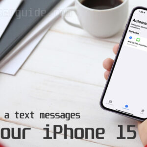 How to Schedule Text Messages on your iPhone 15
