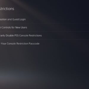How to Set Parental Controls on a PS5