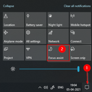 How to Turn Off Notifications or Silence Notifications on Windows 10?