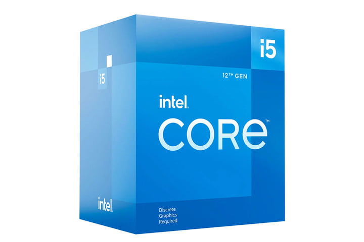 Intel Core i5-1200F CPU box