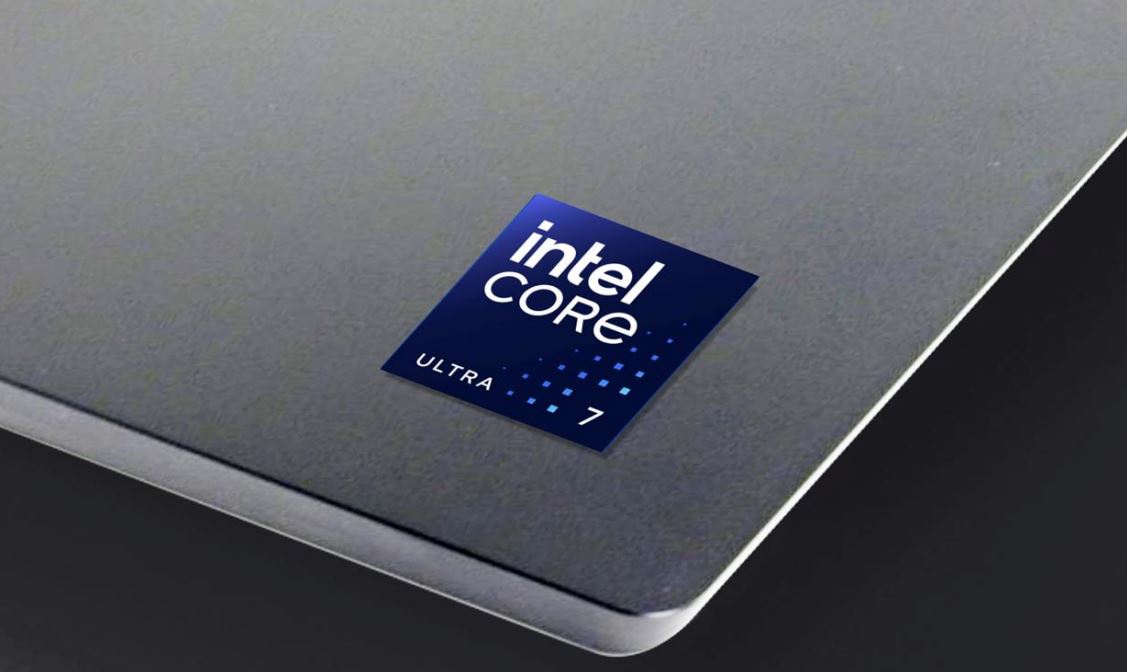 Intel's new Intel Core Ultra badge.