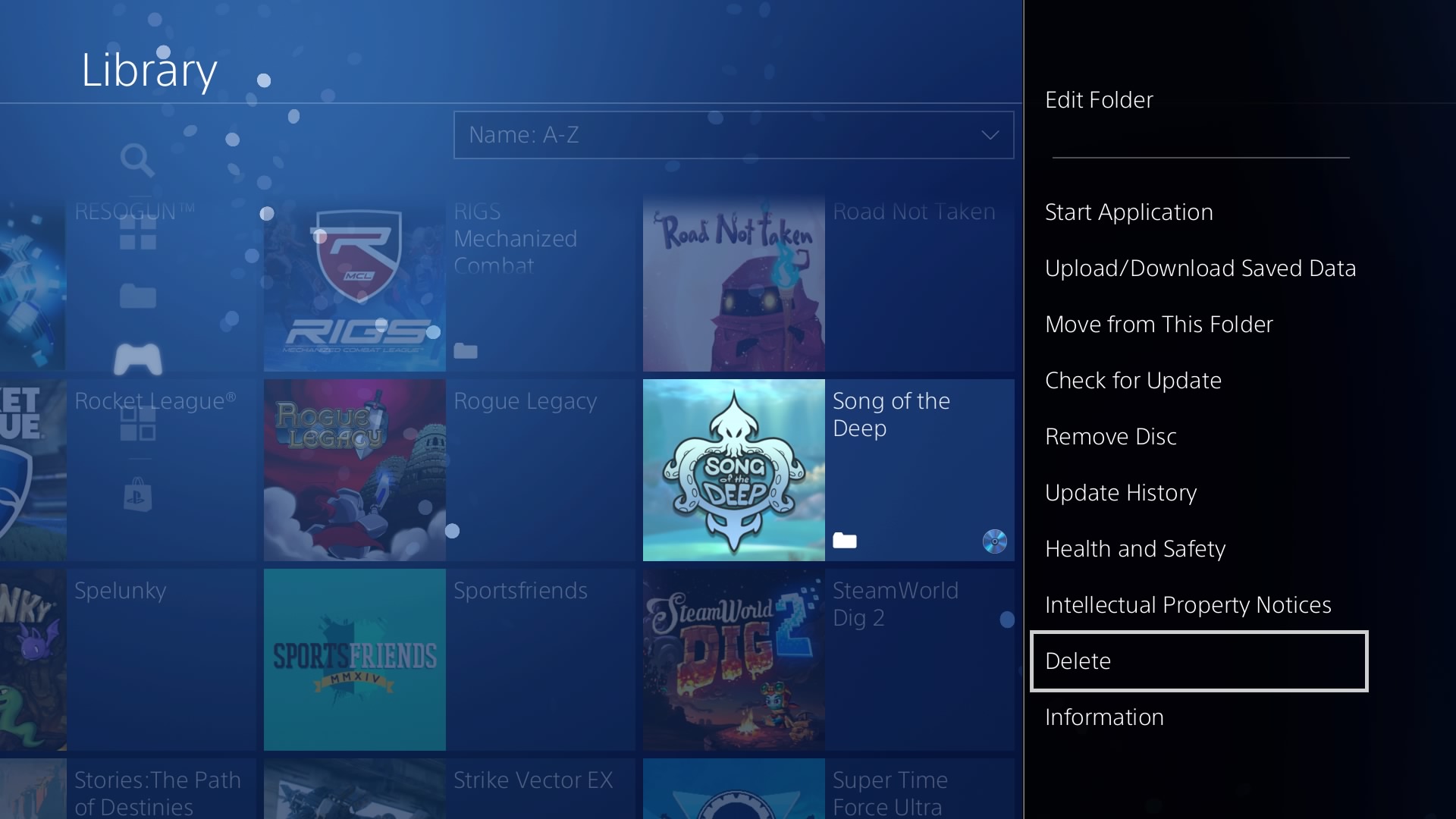 how to delete games on ps4 20180108131744 1