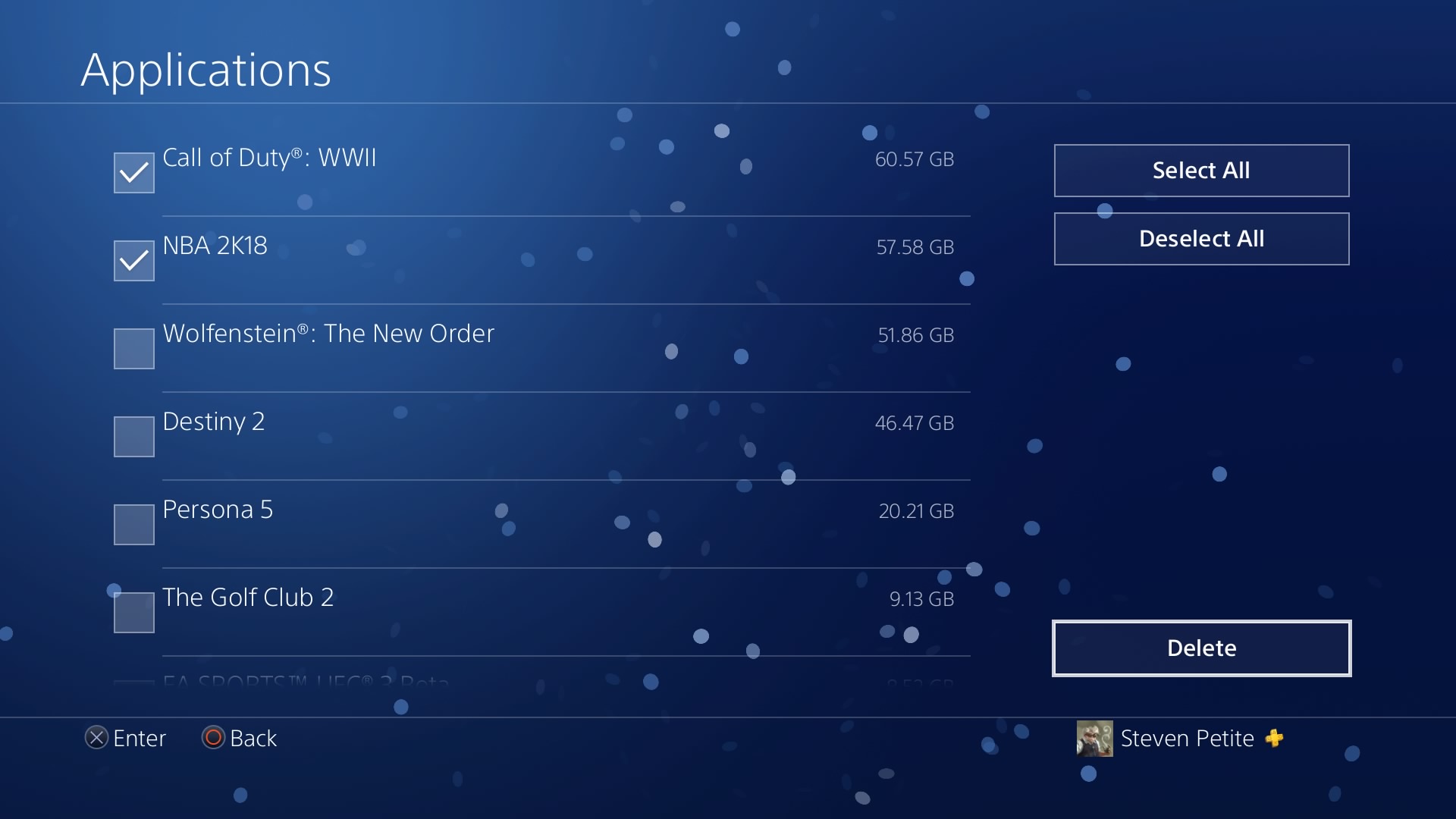how to delete games on ps4 20180108131046 1
