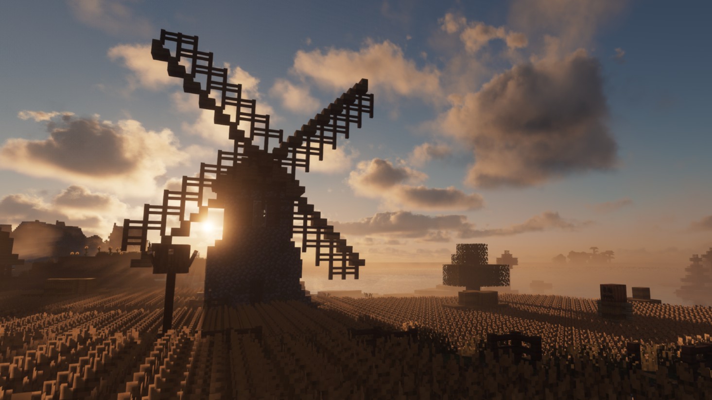 Minecraft with Continuum Shaders