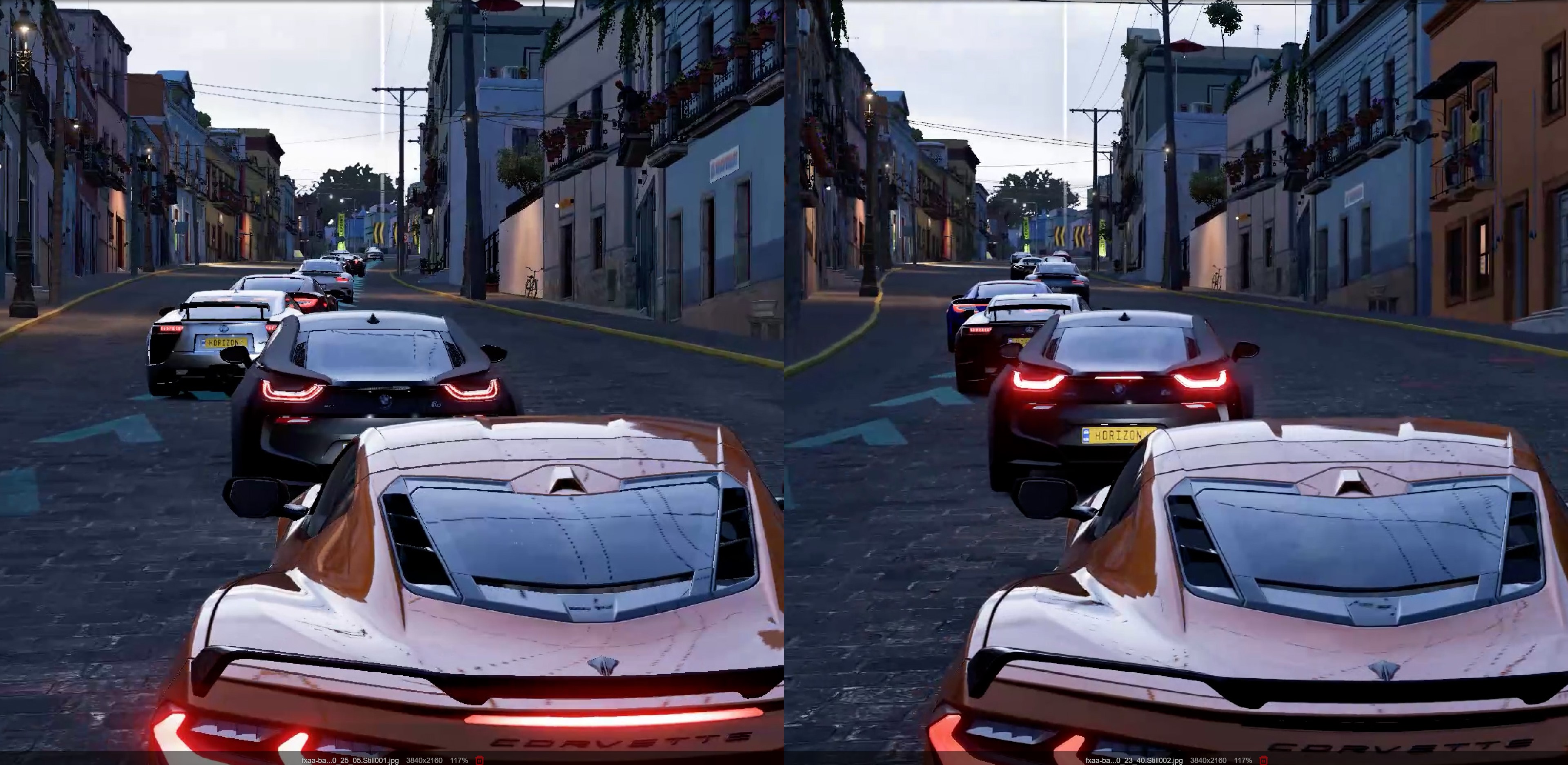 Anti-aliasing in Forza Horizon 5